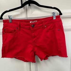 DL1961 Red Women's Denim Shorts 28